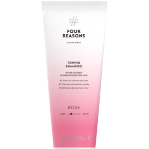 Four Reasons Color Mask Toning Shampoo Rose – Tooniv ja hooldav šampoon värvitud juustele 250ml