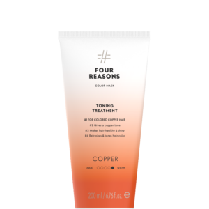 Four Reasons Color Mask Copper – Hooldav ja tooniv juuksemask värvitud juustele 200ml