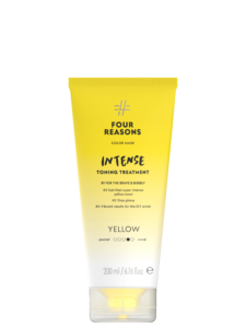 Four Reasons Color Mask Intense Yellow - Intensiivselt tooniv juuksemask 200ml